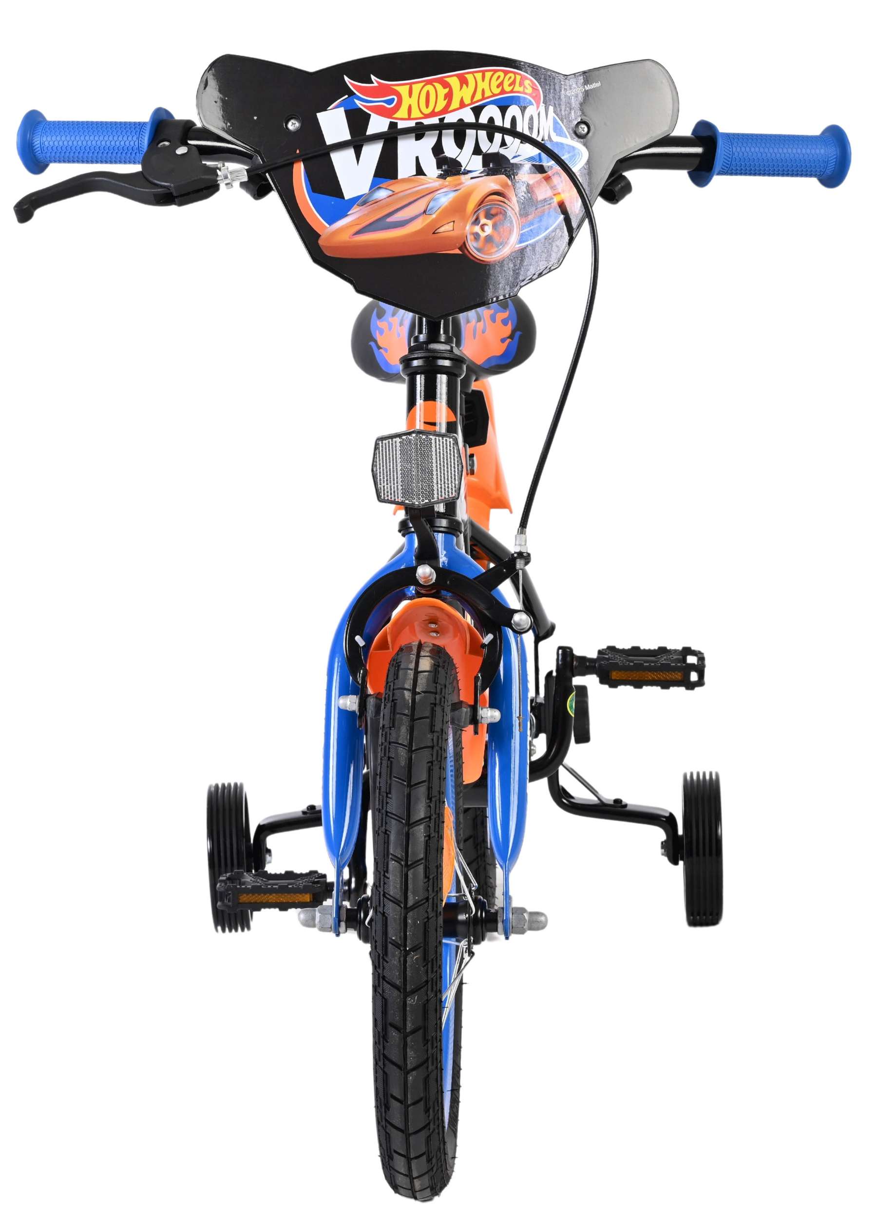 Hot Wheels Kinderfiets – Jongens – 14 inch – Zwart Oranje Blauw