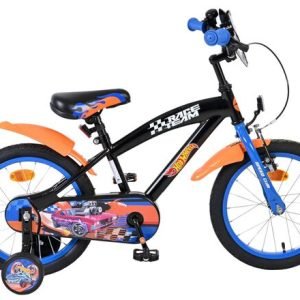 Hot Wheels Kinderfiets – Jongens – 16 inch – Zwart Oranje Blauw