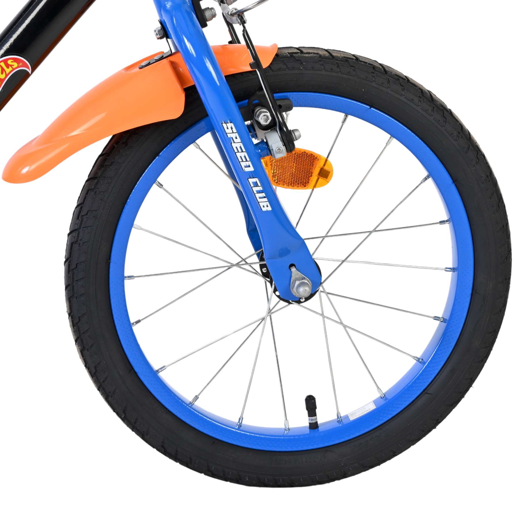 Hot Wheels Kinderfiets – Jongens – 16 inch – Zwart Oranje Blauw