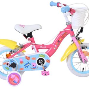 Peppa Pig Kinderfiets – Meisjes – 12 inch – Roze – Twee handremmen