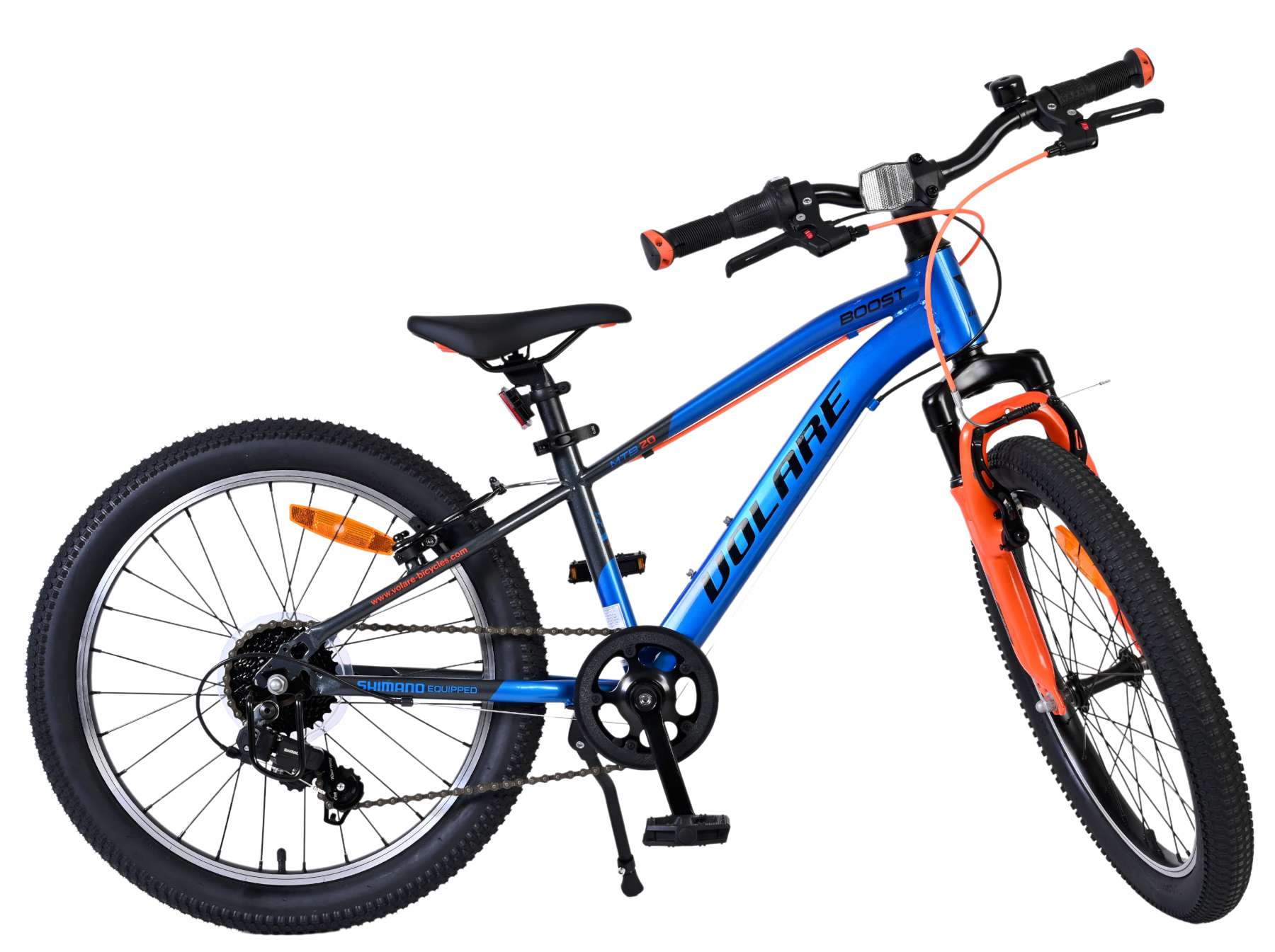 Volare Boost Kinderfiets – 20 inch – 7 Speed – Blauw/Grijs Volare Boost Kinderfiets – 20 inch – 7 Speed – Blauw/Grijs