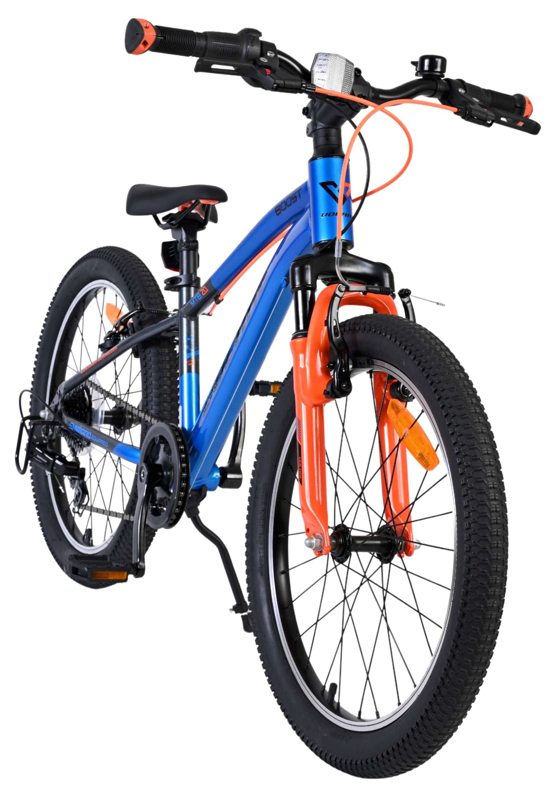 Volare Boost Kinderfiets – 20 inch – 7 Speed – Blauw/Grijs Volare Boost Kinderfiets – 20 inch – 7 Speed – Blauw/Grijs