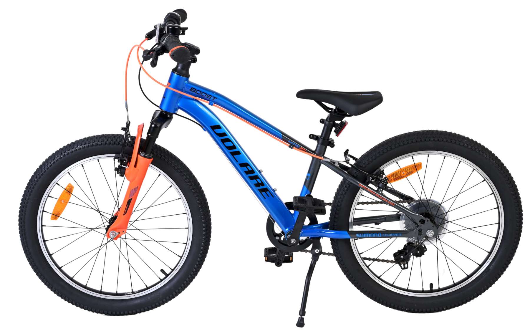 Volare Boost Kinderfiets – 20 inch – 7 Speed – Blauw/Grijs Volare Boost Kinderfiets – 20 inch – 7 Speed – Blauw/Grijs