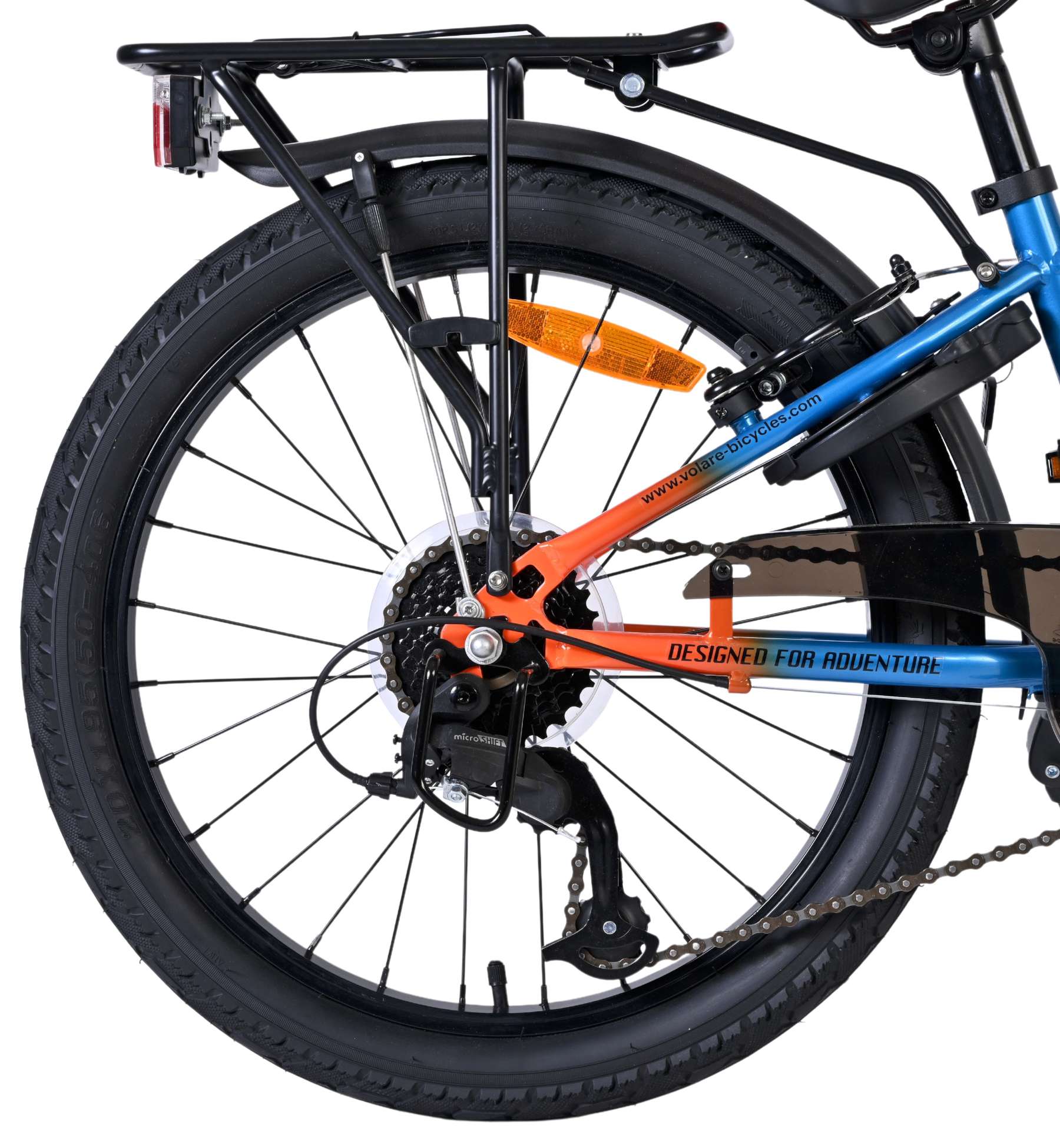 Volare Explorer Kinderfiets – 20 inch – 7 Speed – Blauw/Oranje Volare Explorer Kinderfiets – 20 inch – 7 Speed – Blauw/Oranje