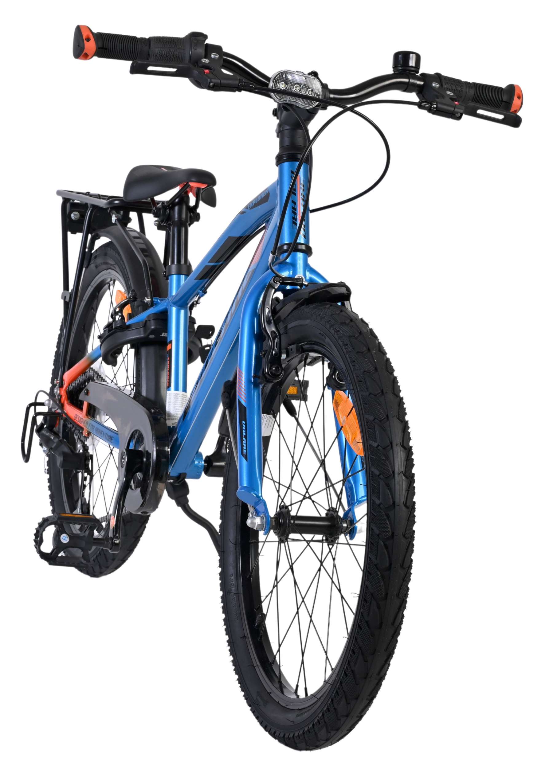 Volare Explorer Kinderfiets – 20 inch – 7 Speed – Blauw/Oranje Volare Explorer Kinderfiets – 20 inch – 7 Speed – Blauw/Oranje