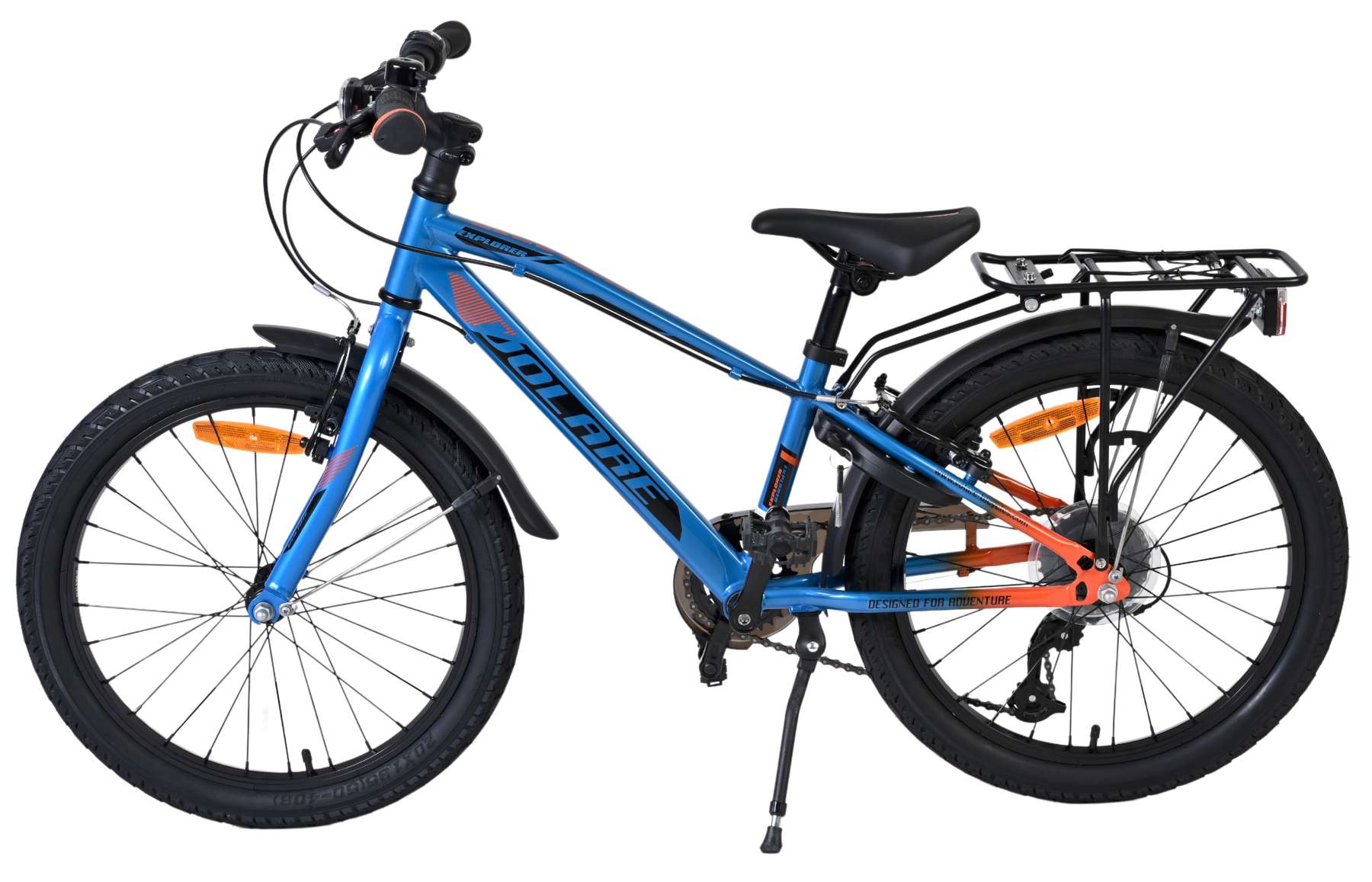 Volare Explorer Kinderfiets – 20 inch – 7 Speed – Blauw/Oranje Volare Explorer Kinderfiets – 20 inch – 7 Speed – Blauw/Oranje
