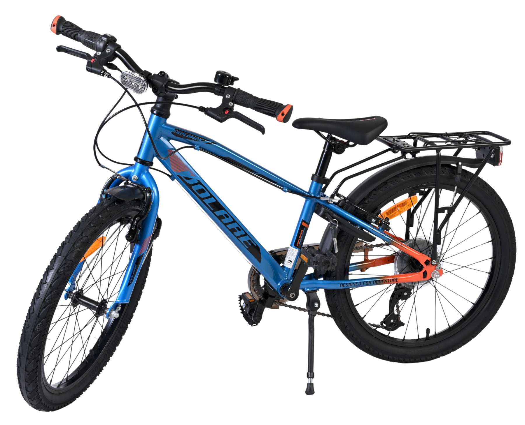Volare Explorer Kinderfiets – 20 inch – 7 Speed – Blauw/Oranje Volare Explorer Kinderfiets – 20 inch – 7 Speed – Blauw/Oranje
