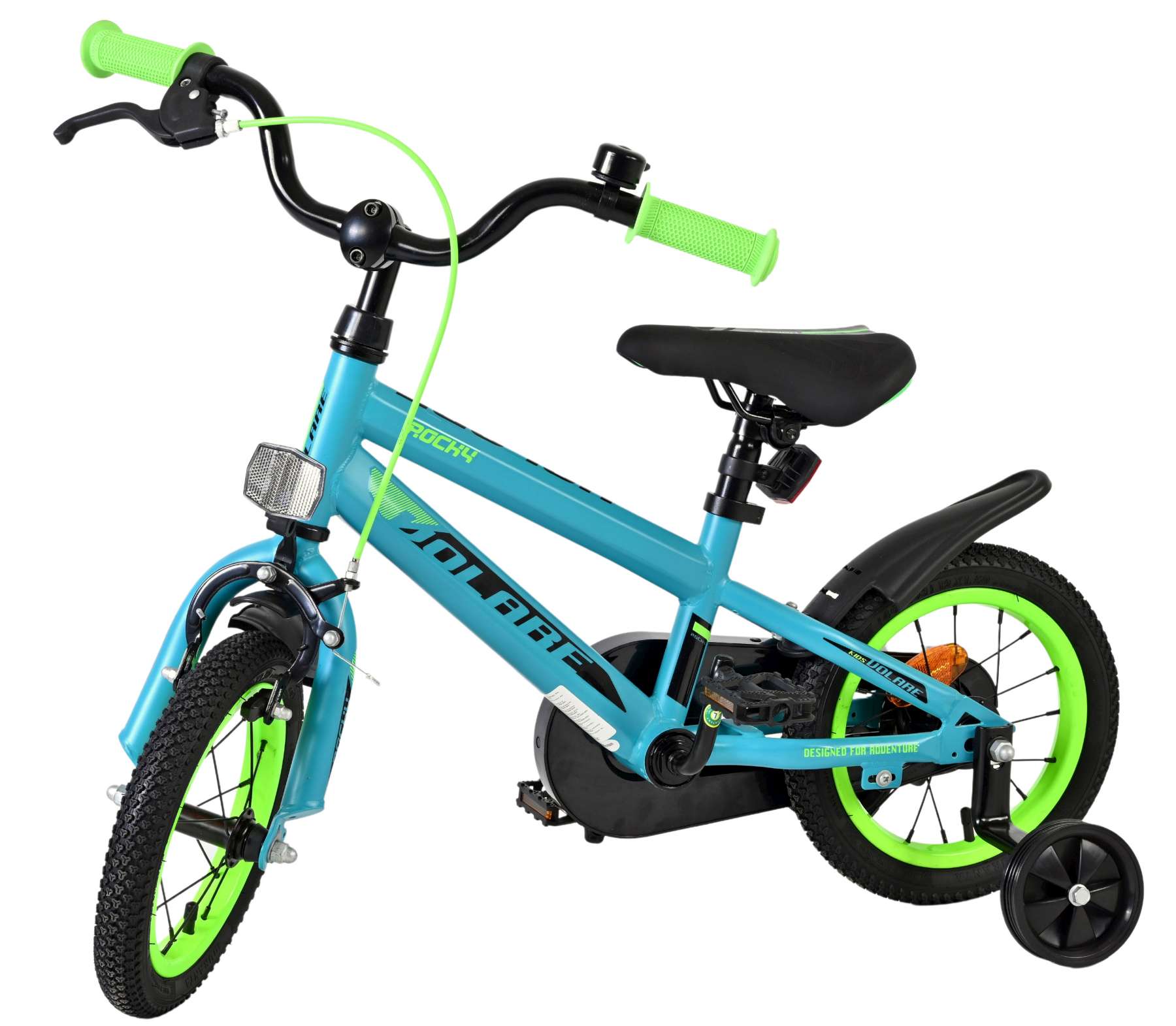 Volare Rocky Kinderfiets – Jongens – 12 inch – Groen Volare Rocky Kinderfiets – Jongens – 12 inch – Groen