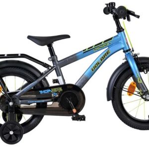 Volare Thombike Kinderfiets – Jongens – 14 inch – Blauw/Grijs