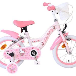 Hello Kitty Kinderfiets – Meisjes – 14 inch – Roze – Twee handremmen
