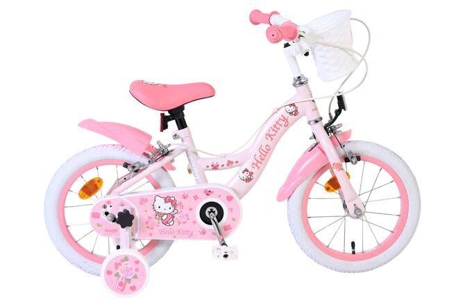 Hello Kitty Kinderfiets – Meisjes – 14 inch – Roze – Twee handremmen