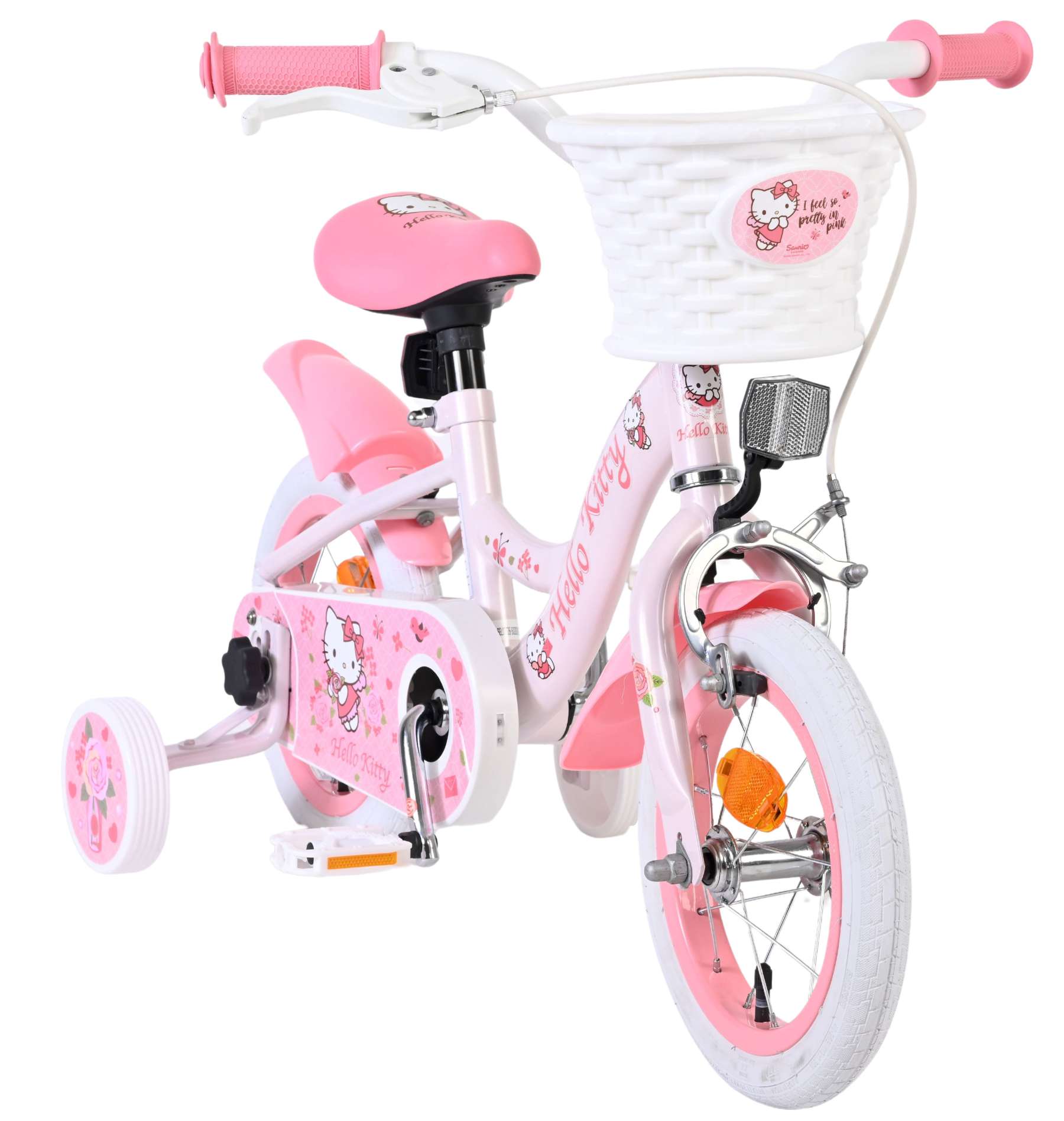 Hello Kitty Kinderfiets – Meisjes – 12 inch – Roze