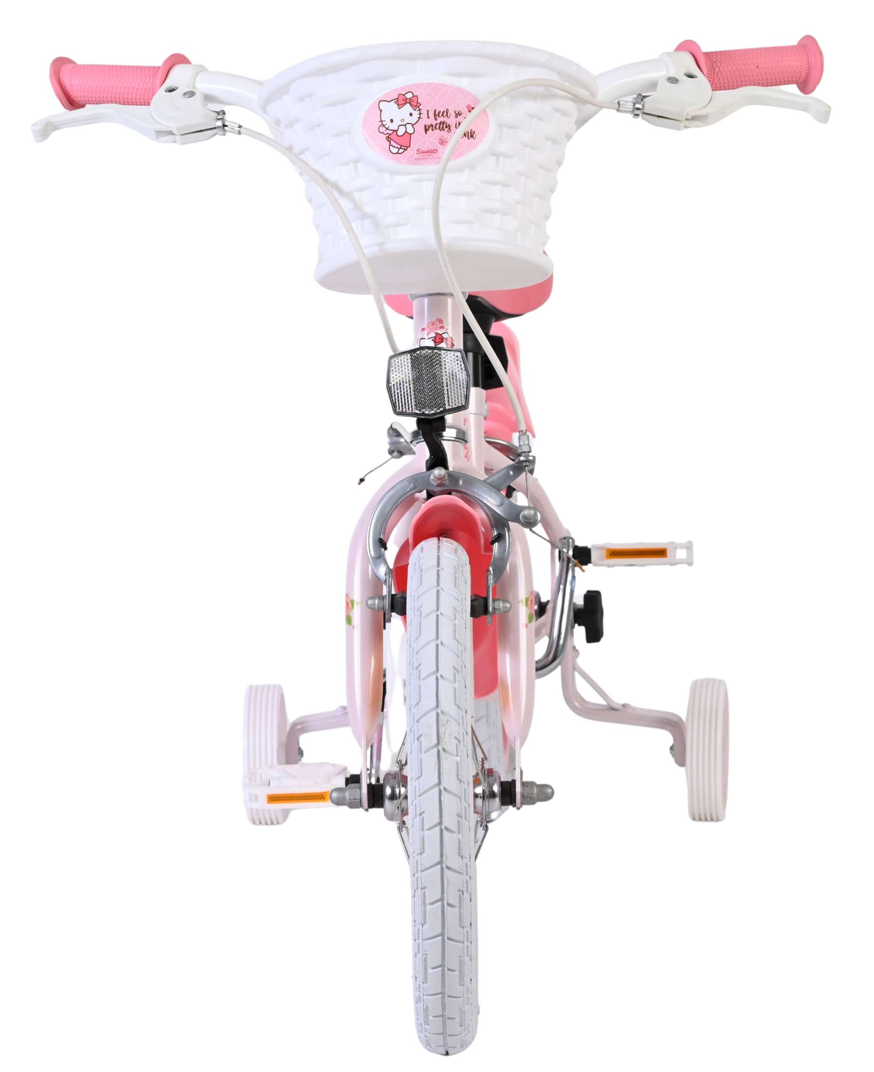 Hello Kitty Kinderfiets – Meisjes – 14 inch – Roze – Twee handremmen