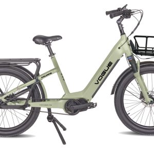 Vogue Avalanche Longtail E-Bike | Matt Cement Grey