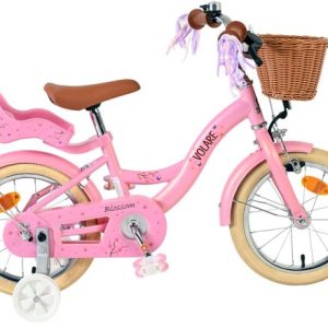 Volare Blossom Kinderfiets – Meisjes – 14 inch – Roze