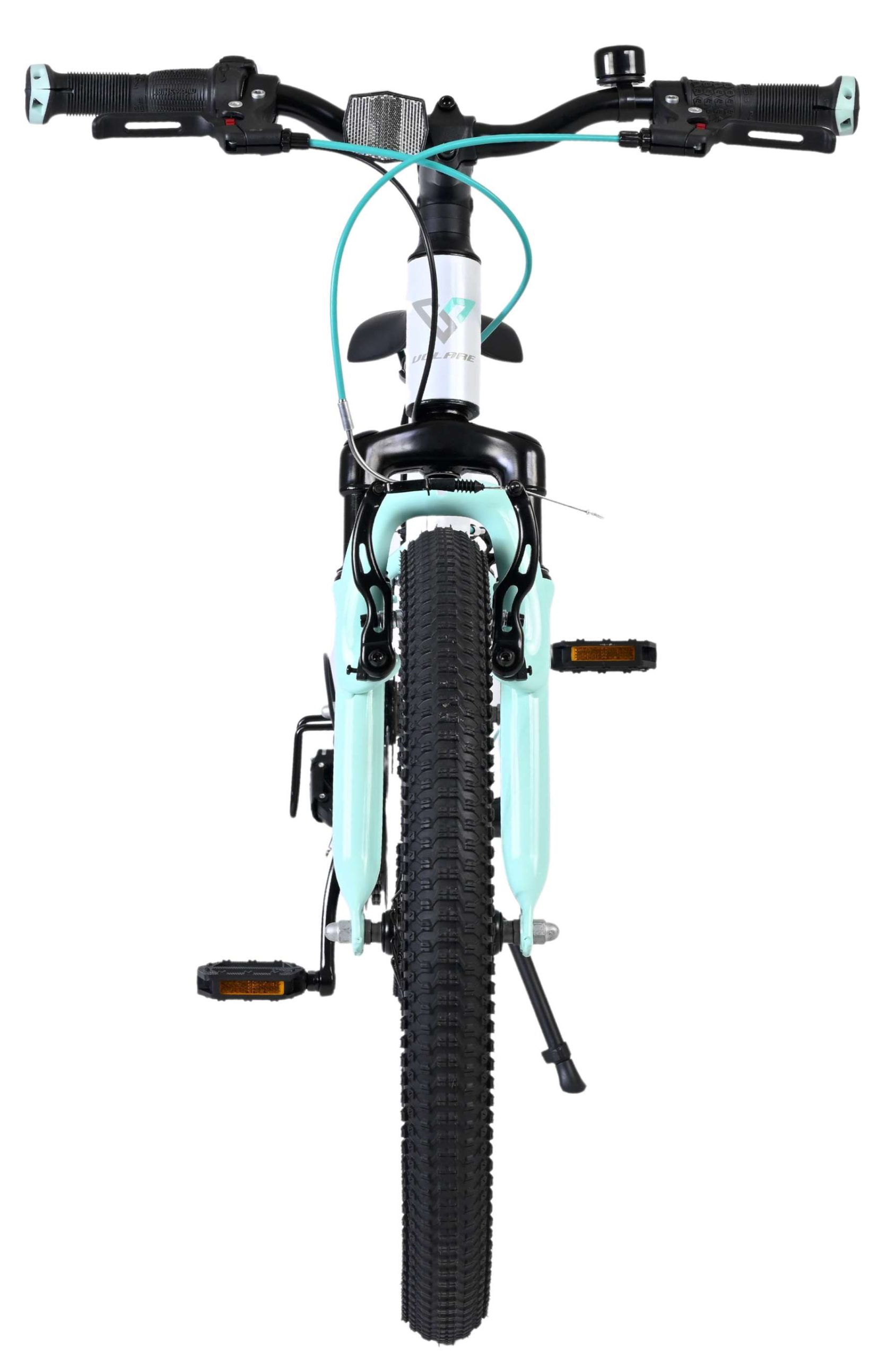 Volare Boost Kinderfiets – 20 inch – 7 Speed – Wit/Mintgroen Volare Boost Kinderfiets – 20 inch – 7 Speed – Wit/Mintgroen