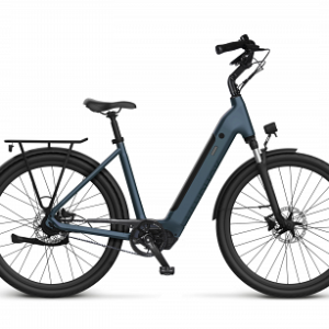 Van Dijck Kronos Pro Touring L E-Bike – Hypershift Belt – Blauw