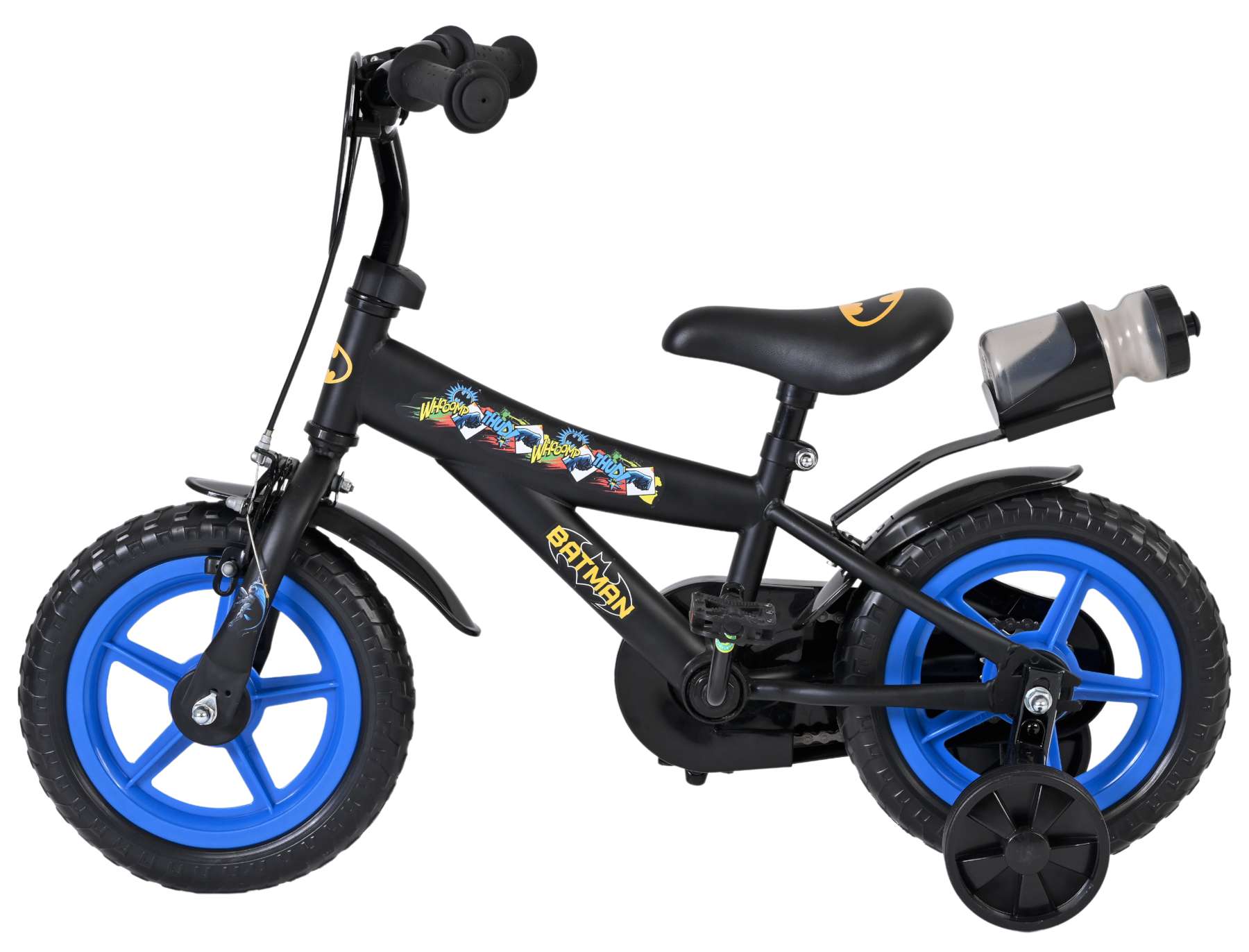 Batman Kinderfiets – Jongens – Mag Wheels – 12 inch – Zwart Batman Kinderfiets – Jongens – Mag Wheels – 12 inch – Zwart