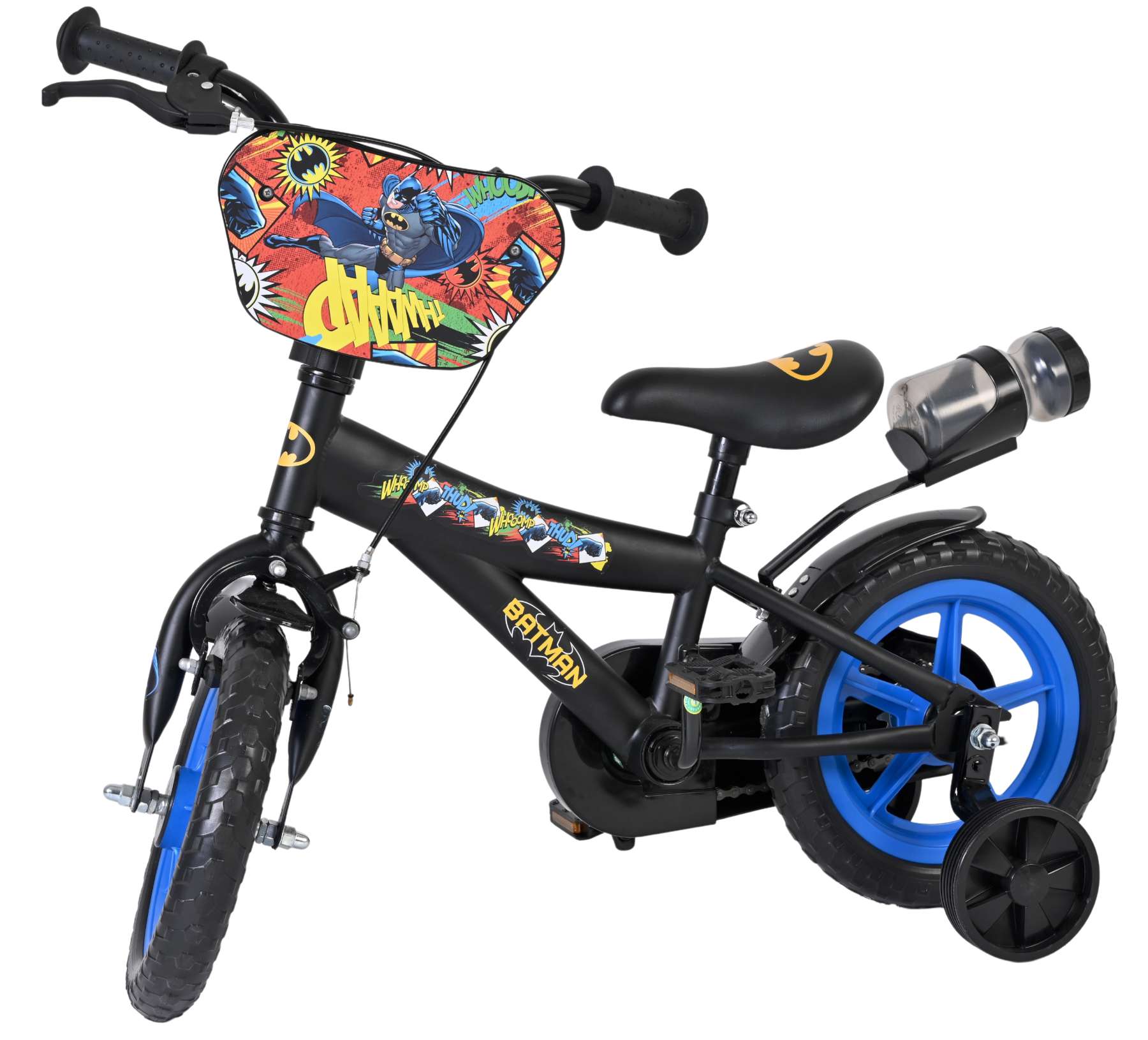 Batman Kinderfiets – Jongens – Mag Wheels – 12 inch – Zwart Batman Kinderfiets – Jongens – Mag Wheels – 12 inch – Zwart