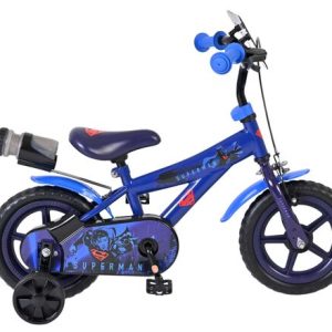 Superman Kinderfiets – Jongens – Mag Wheels – 12 inch – Blauw