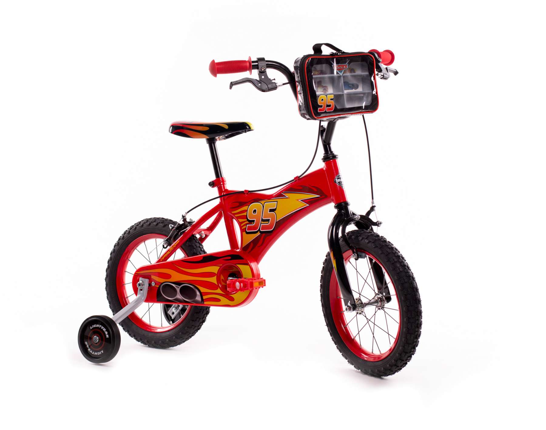 Disney Cars Kinderfiets – Jongens – 14 inch – Rood – Twee handremmen Disney Cars Kinderfiets – Jongens – 14 inch – Rood – Twee handremmen