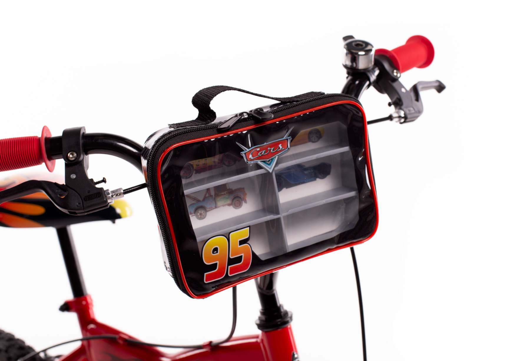 Disney Cars Kinderfiets – Jongens – 14 inch – Rood – Twee handremmen Disney Cars Kinderfiets – Jongens – 14 inch – Rood – Twee handremmen