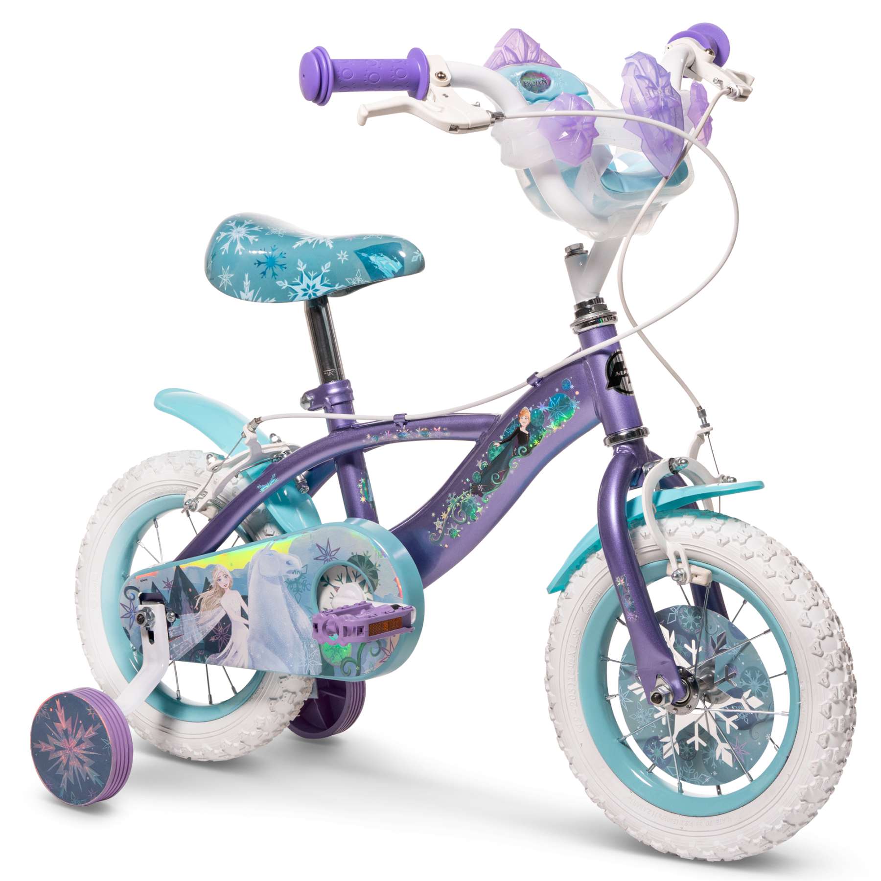 Disney Frozen 2 Kinderfiets – Meisjes – 12 inch – Blauw/Paars – Twee handremmen Disney Frozen 2 Kinderfiets – Meisjes – 12 inch – Blauw/Paars – Twee handremmen