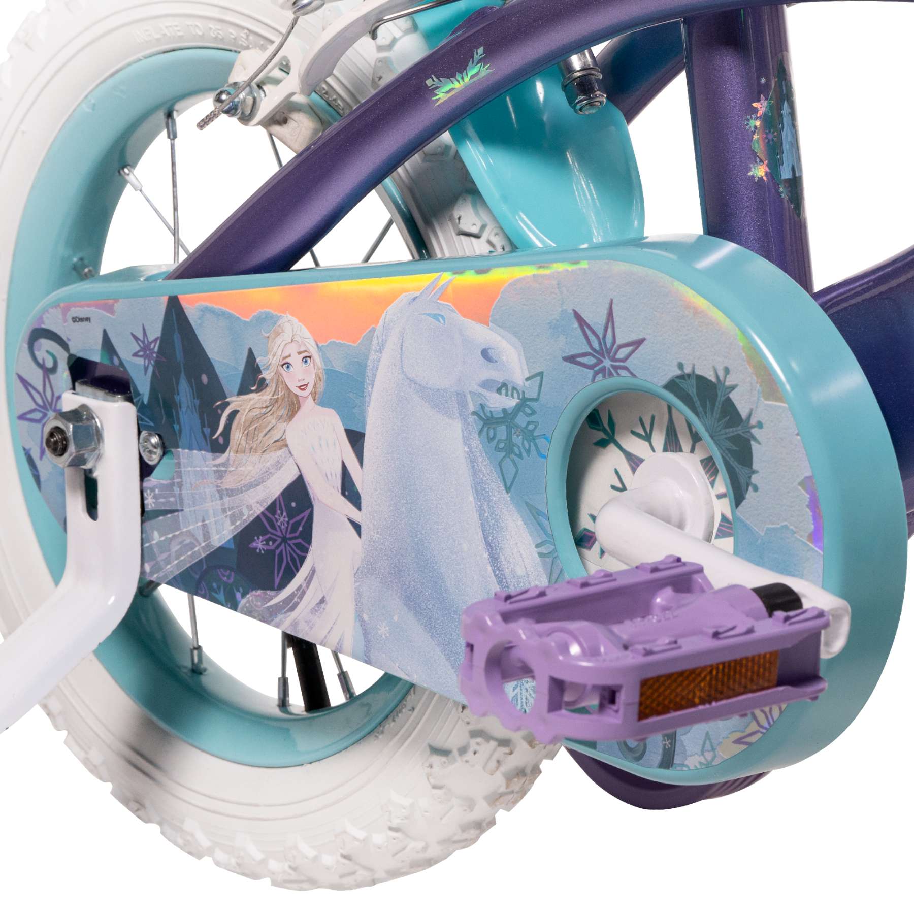 Disney Frozen 2 Kinderfiets – Meisjes – 12 inch – Blauw/Paars – Twee handremmen