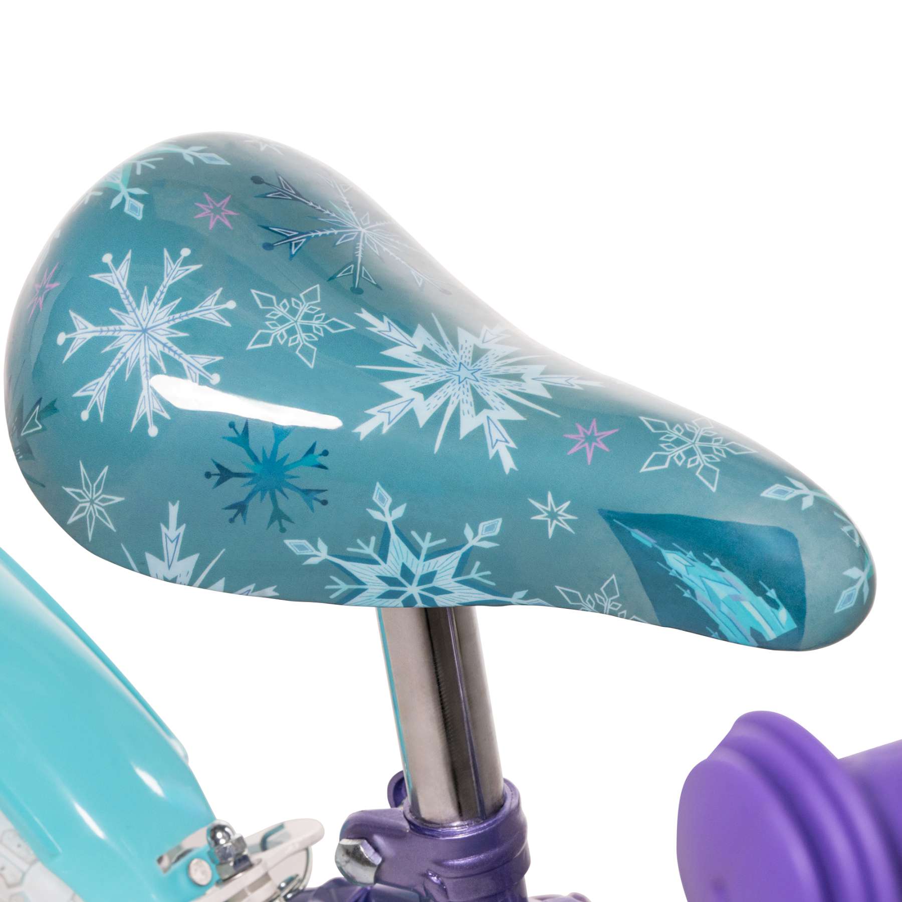 Disney Frozen 2 Kinderfiets – Meisjes – 12 inch – Blauw/Paars – Twee handremmen