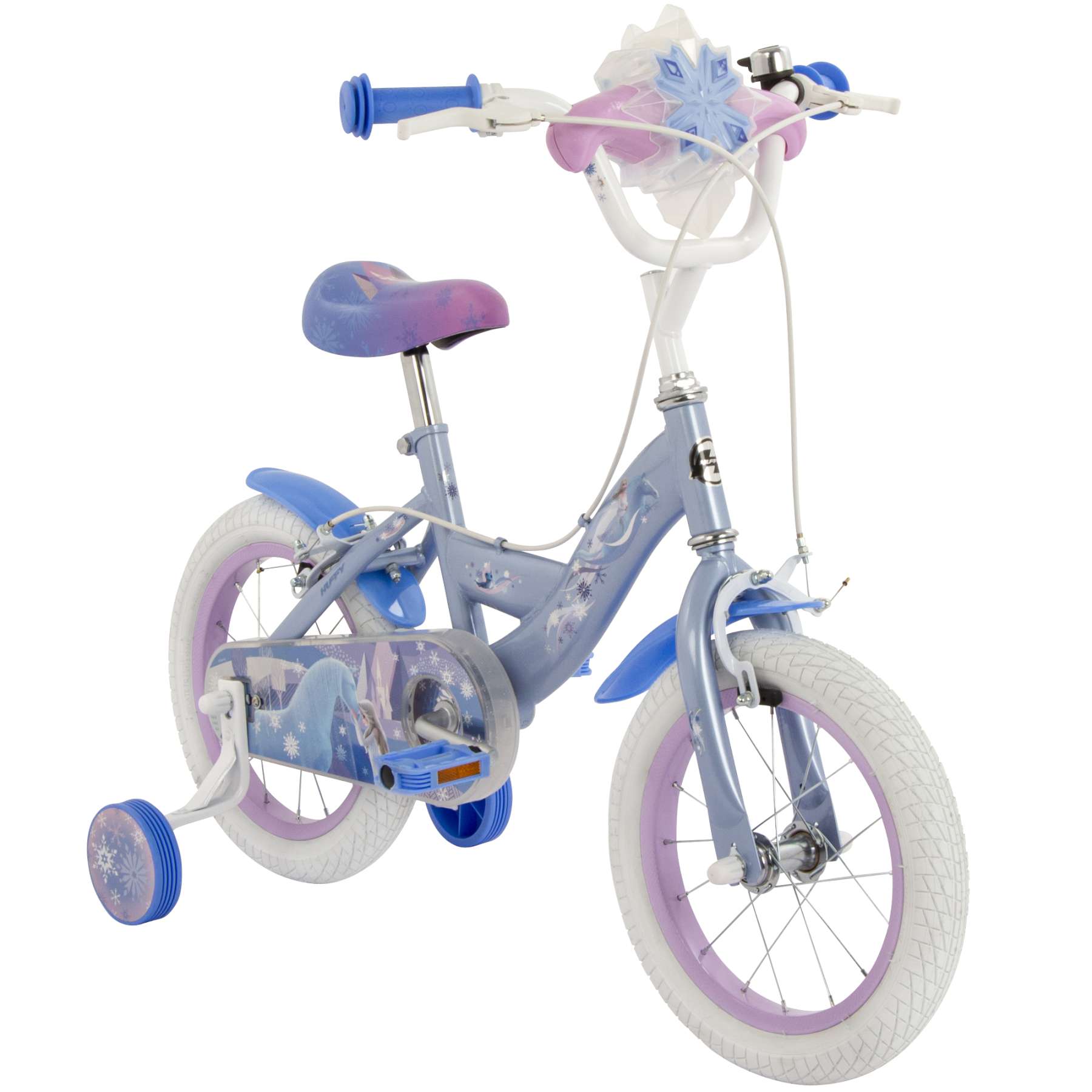 Disney Frozen 2 Kinderfiets – Meisjes – 14 inch – Blauw/Paars – Twee handremmen Disney Frozen 2 Kinderfiets – Meisjes – 14 inch – Blauw/Paars – Twee handremmen