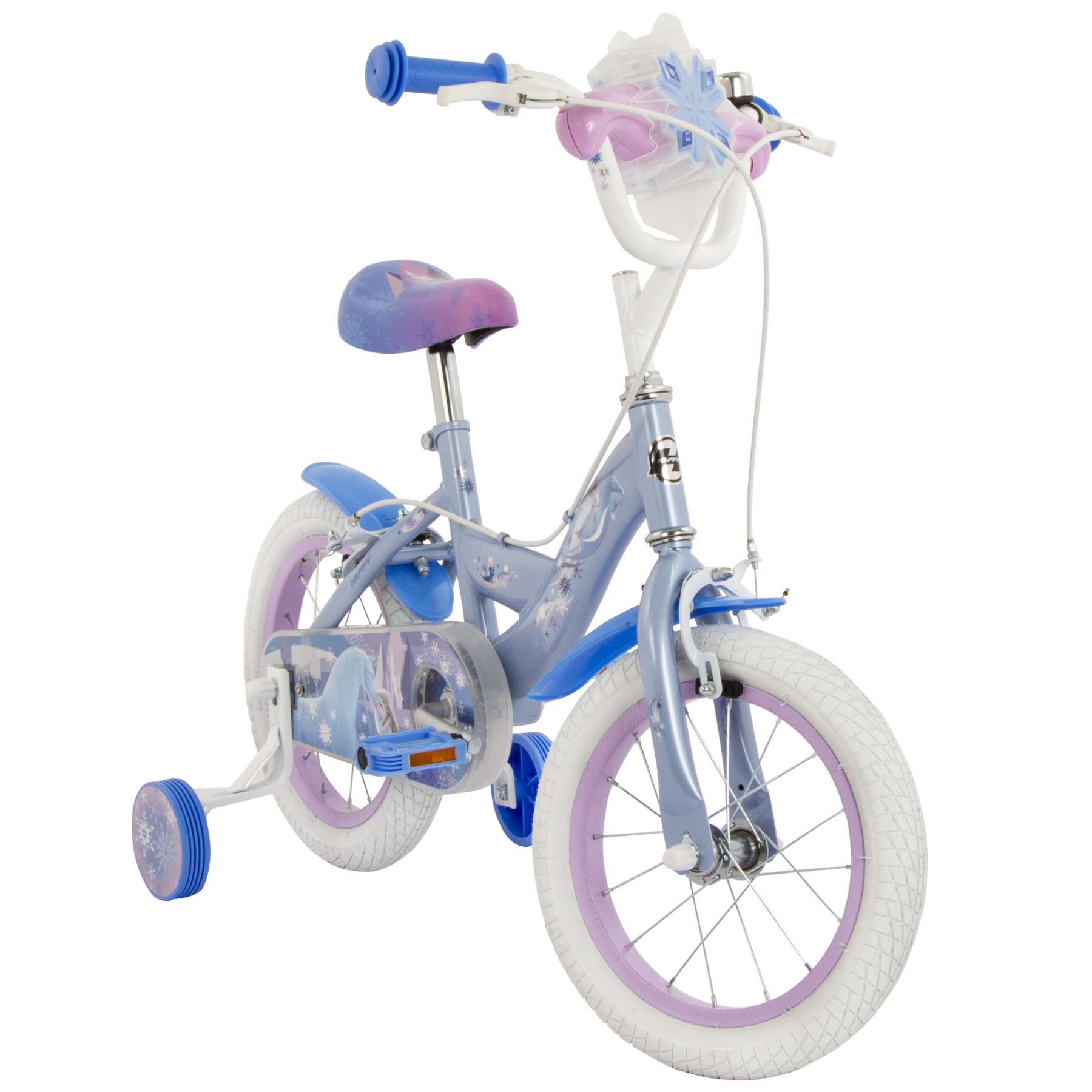 Disney Frozen 2 Kinderfiets – Meisjes – 14 inch – Blauw/Paars – Twee handremmen Disney Frozen 2 Kinderfiets – Meisjes – 14 inch – Blauw/Paars – Twee handremmen