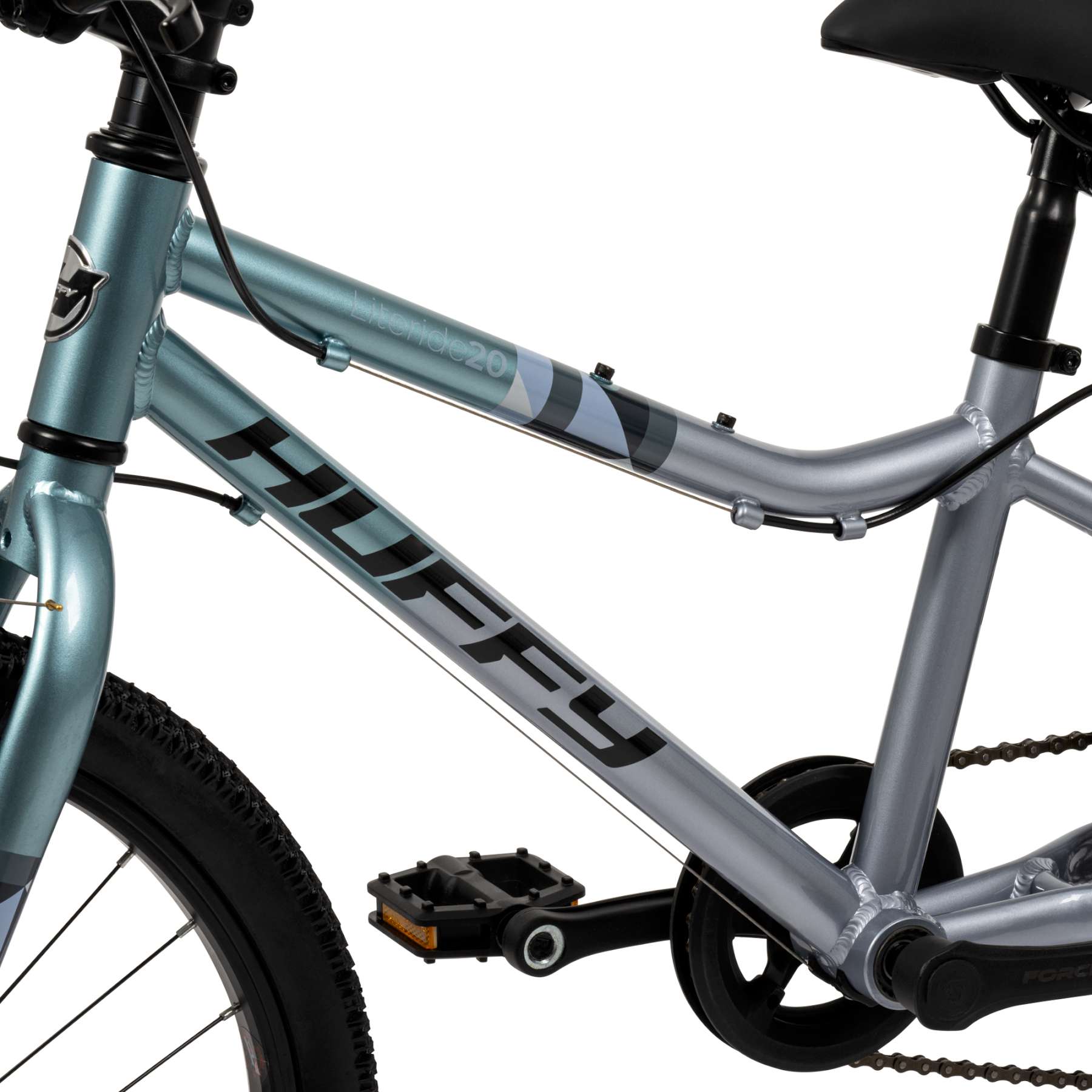 Literide Kinderfiets – Jongens – 20 inch – Turquoise/Zilver – Twee handremmen Literide Kinderfiets – Jongens – 20 inch – Turquoise/Zilver – Twee handremmen