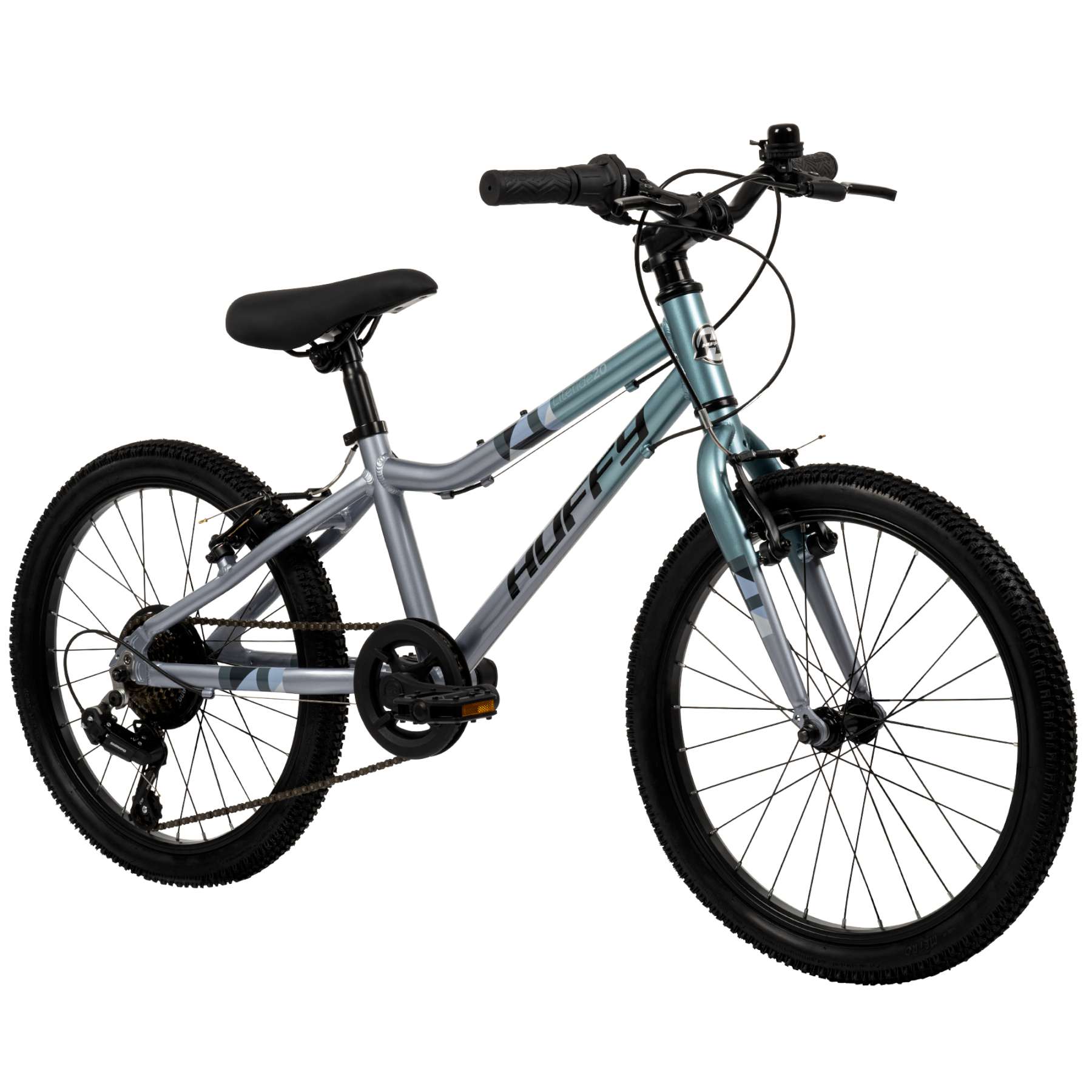 Literide Kinderfiets – Jongens – 20 inch – Turquoise/Zilver – Twee handremmen Literide Kinderfiets – Jongens – 20 inch – Turquoise/Zilver – Twee handremmen