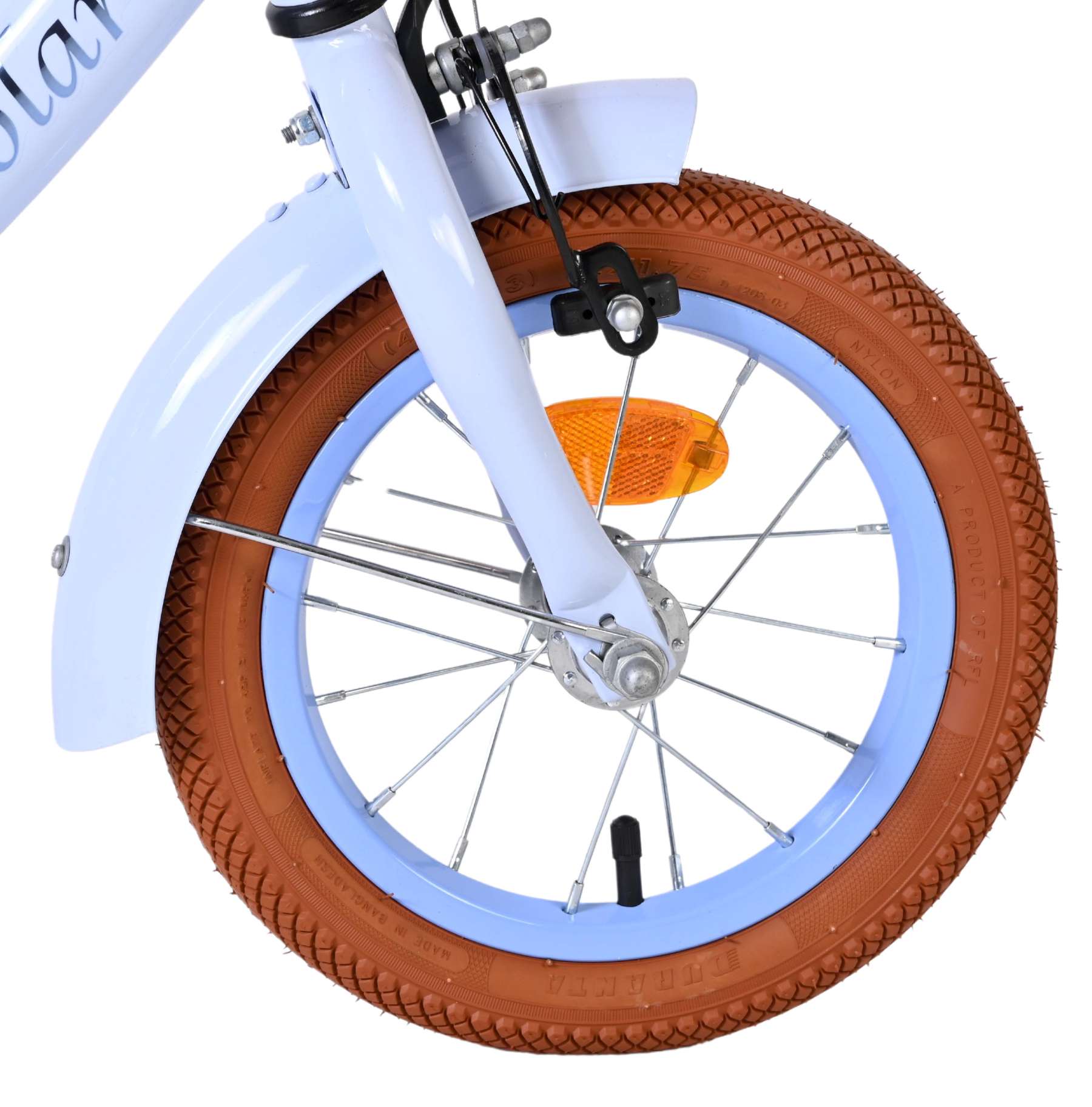Volare Ashley Kinderfiets – Meisjes – 12 inch – Pastel Blauw – Twee handremmen