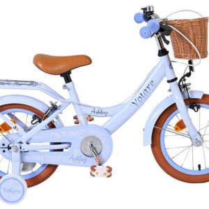 Volare Ashley Kinderfiets – Meisjes – 14 inch – Pastel Blauw – Twee Handremmen