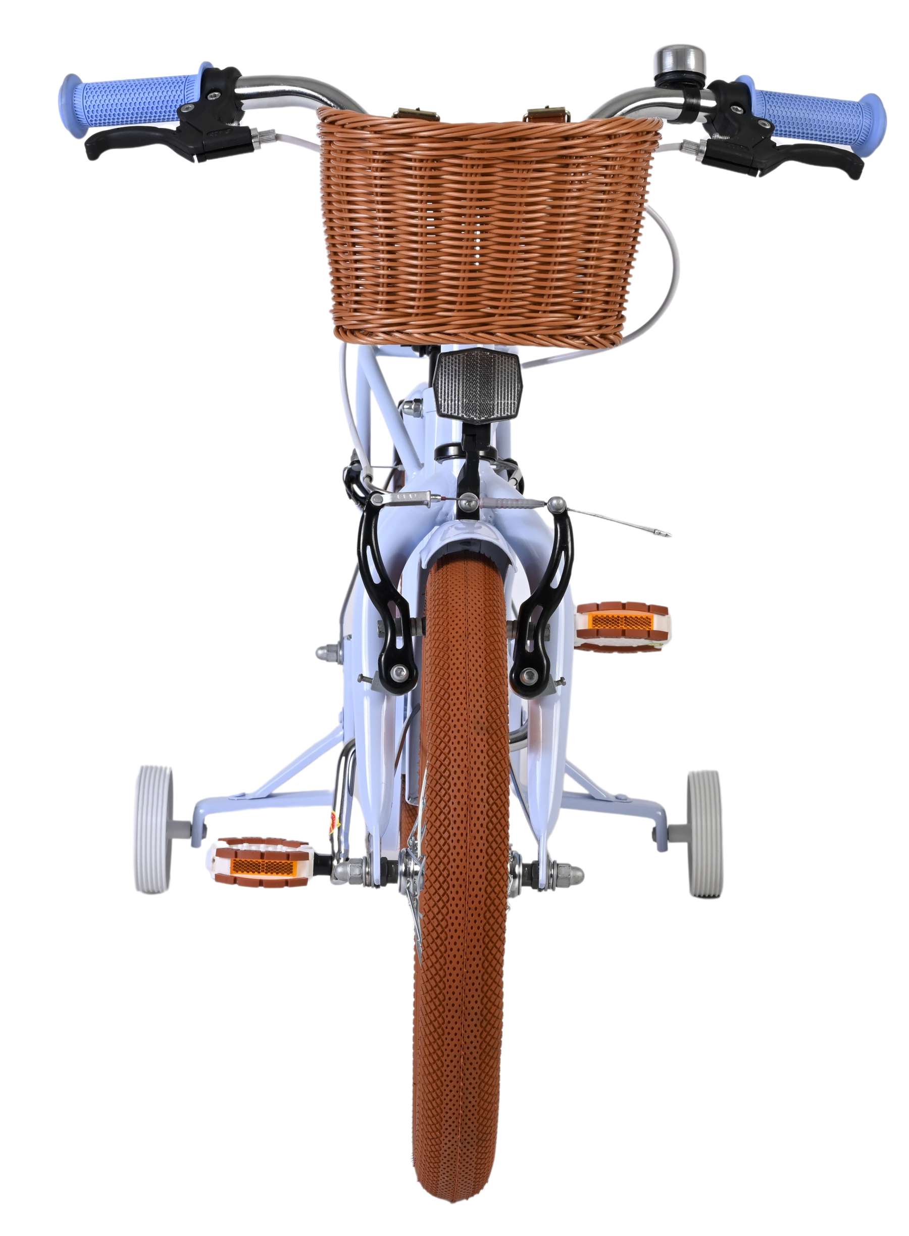 Volare Ashley Kinderfiets – Meisjes – 16 inch – Pastel Blauw- Twee Handremmen