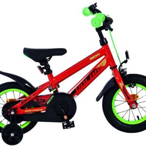 Volare Rocky Kinderfiets – Jongens – 12 inch – Rood – Twee handremmen