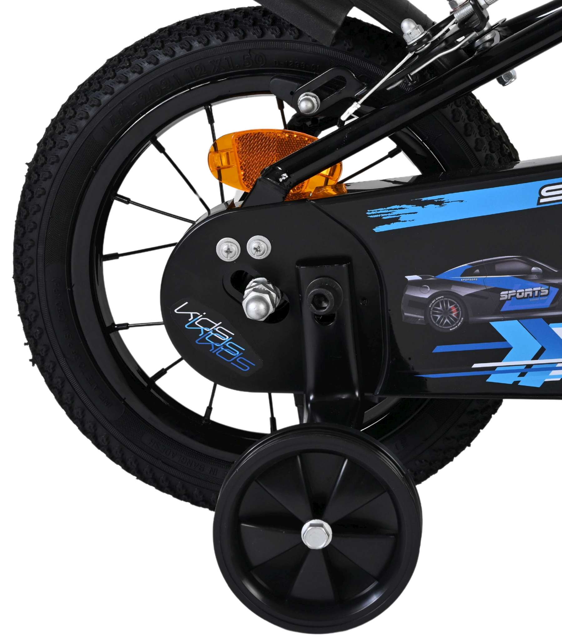 Volare Super GT Kinderfiets – Jongens – 12 inch – Blauw – Twee handremmen Volare Super GT Kinderfiets – Jongens – 12 inch – Blauw – Twee handremmen
