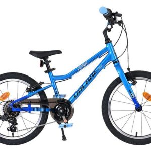 Volare Venom Kinderfiets – Jongens – 18 inch – 6 Speed – Blauw – Twee handremmen Volare Venom Kinderfiets – Jongens – 18 inch – 6 Speed – Blauw – Twee handremmen