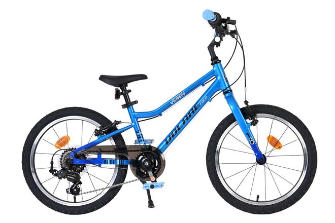 Volare Venom Kinderfiets – Jongens – 18 inch – 6 Speed – Blauw – Twee handremmen Volare Venom Kinderfiets – Jongens – 18 inch – 6 Speed – Blauw – Twee handremmen