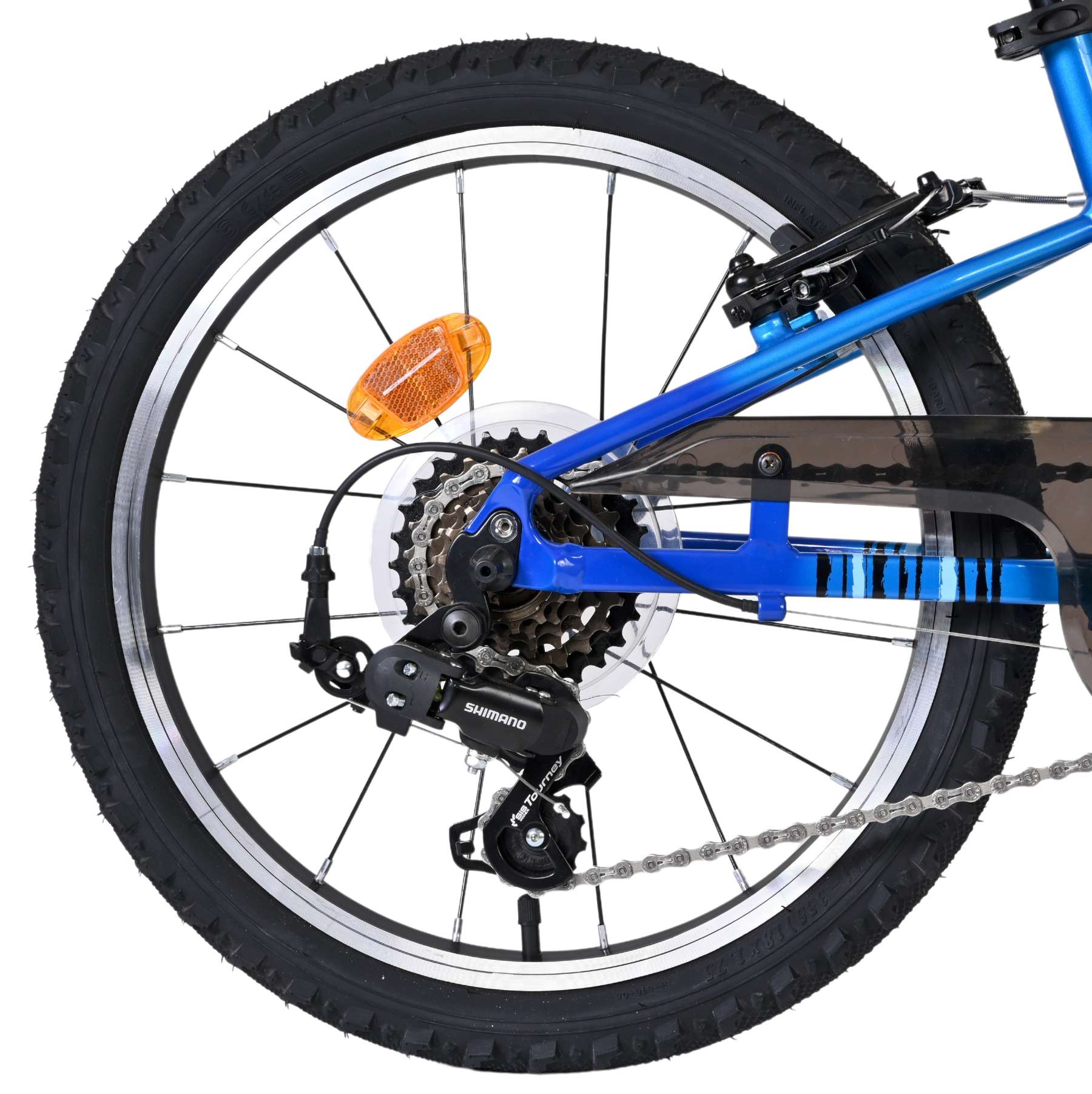 Volare Venom Kinderfiets – Jongens – 18 inch – 6 Speed – Blauw – Twee handremmen Volare Venom Kinderfiets – Jongens – 18 inch – 6 Speed – Blauw – Twee handremmen