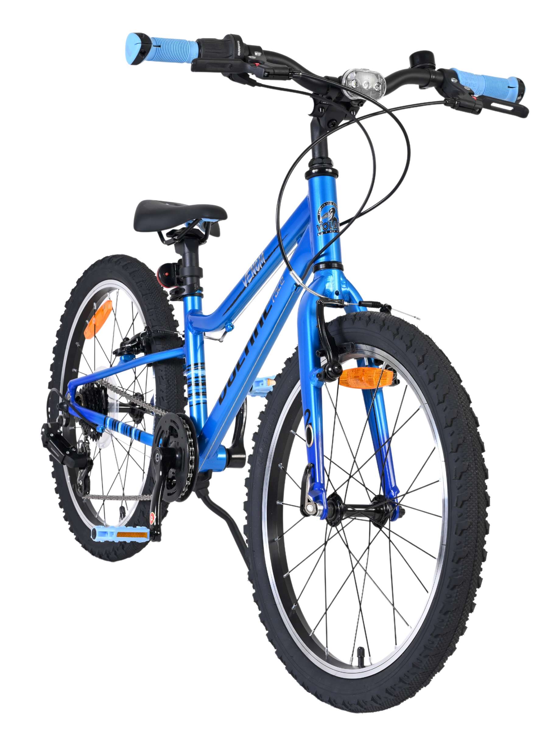 Volare Venom Kinderfiets – Jongens – 20 inch – Blauw – Twee handremmen Volare Venom Kinderfiets – Jongens – 20 inch – Blauw – Twee handremmen