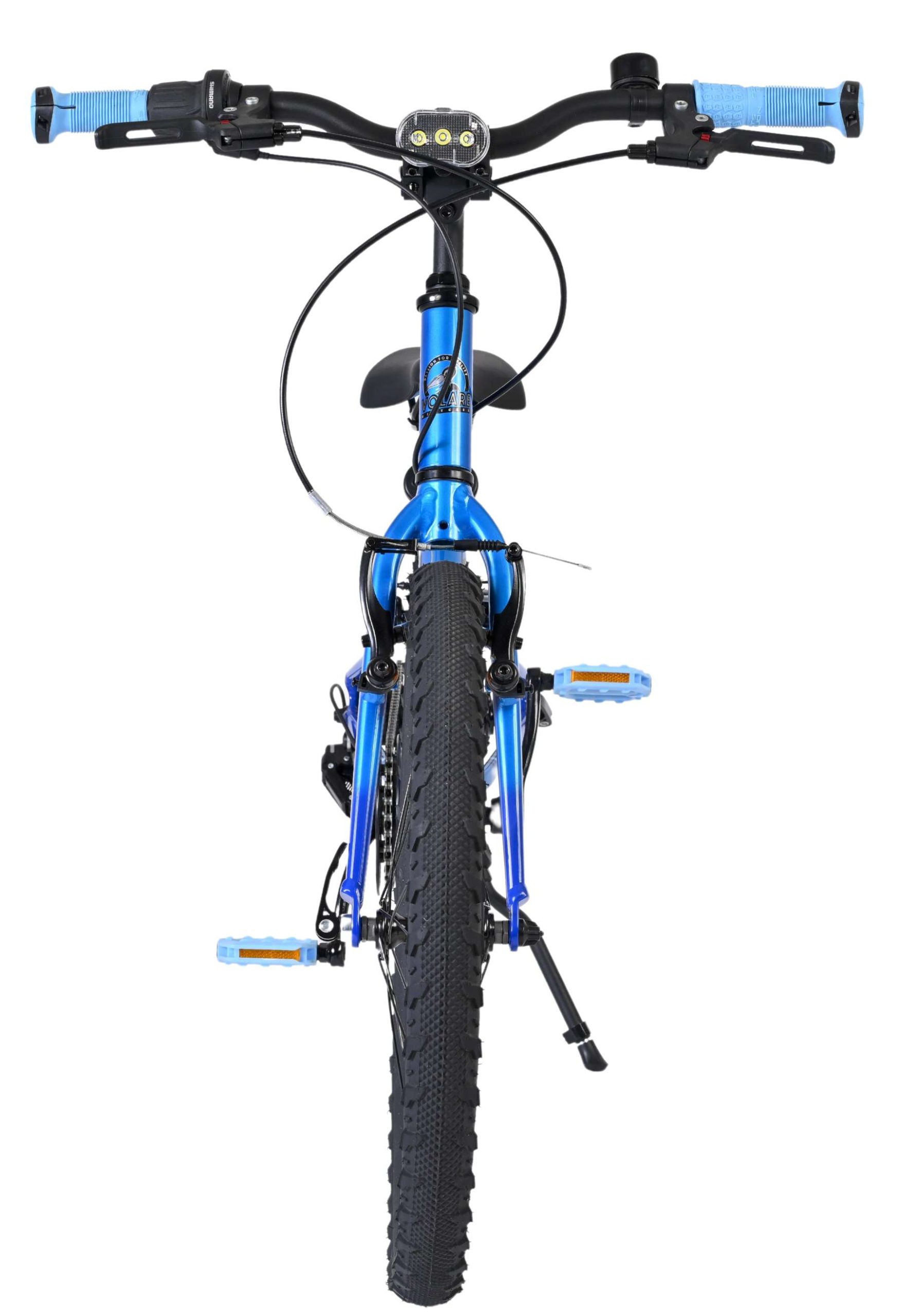 Volare Venom Kinderfiets – Jongens – 20 inch – Blauw – Twee handremmen Volare Venom Kinderfiets – Jongens – 20 inch – Blauw – Twee handremmen