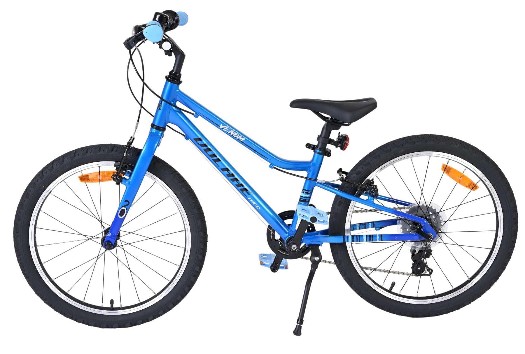 Volare Venom Kinderfiets – Jongens – 20 inch – Blauw – Twee handremmen Volare Venom Kinderfiets – Jongens – 20 inch – Blauw – Twee handremmen