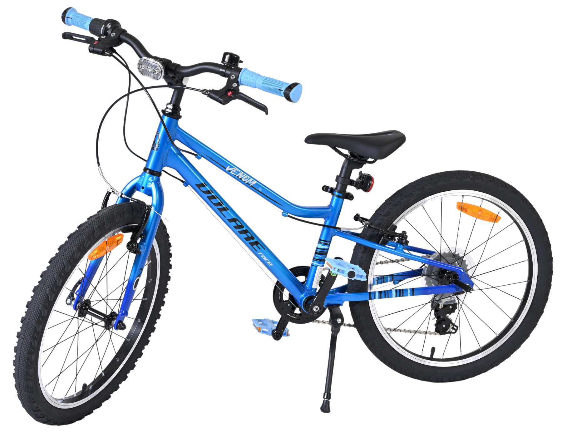 Volare Venom Kinderfiets – Jongens – 20 inch – Blauw – Twee handremmen Volare Venom Kinderfiets – Jongens – 20 inch – Blauw – Twee handremmen