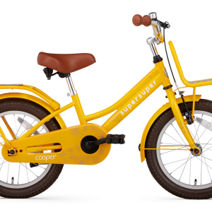 Supersuper Cooper Bamboo 16 Girls Yellow Geel Supersuper Cooper Bamboo 16 Girls Yellow Geel