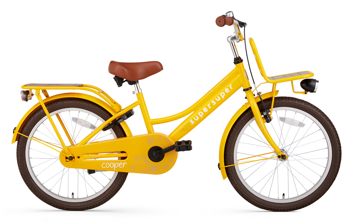 Supersuper SuperSuper Cooper Bamboo 20 Geel Supersuper SuperSuper Cooper Bamboo 20 Geel