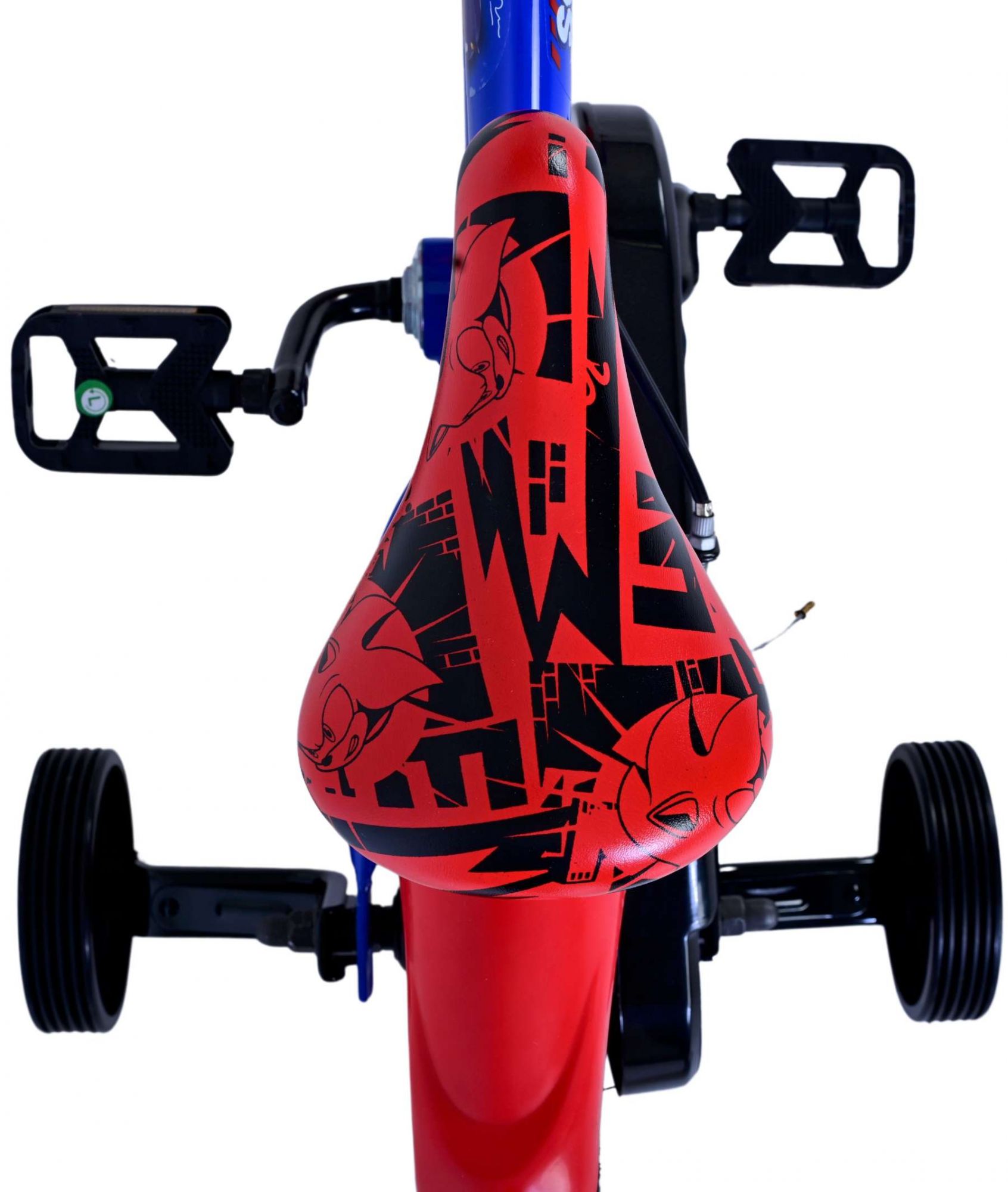Sonic Prime Kinderfiets – Jongens – 12 inch – Blauw Rood – Twee handremmen Sonic Prime Kinderfiets – Jongens – 12 inch – Blauw Rood – Twee handremmen