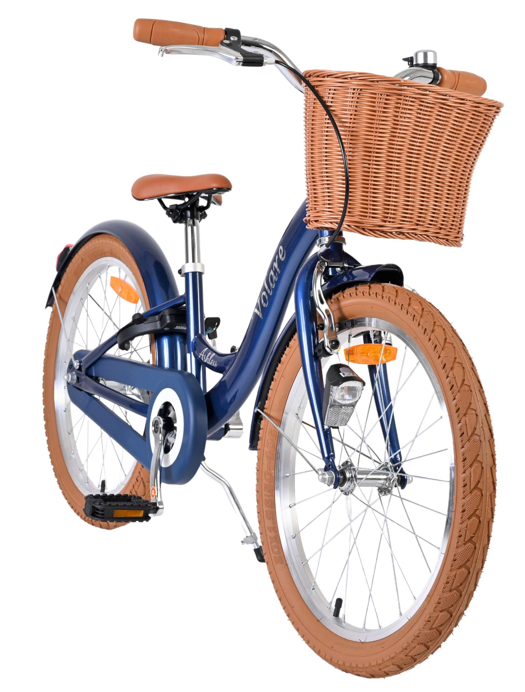 Volare Ashley Kinderfiets – Meisjes – 20 inch – Donkerblauw Volare Ashley Kinderfiets – Meisjes – 20 inch – Donkerblauw